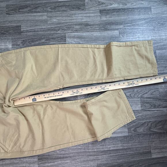 Cropp Street & Workwear “Anderson” Tan Cotton Work Pants Size 34 Mens - Picture 6 of 8